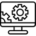 Black and White Circle Global Tech Logo (1)